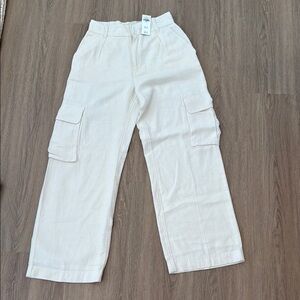 Abercrombie & Fitch Linen Cargo Pants